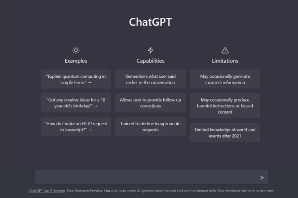 ChatGPT chat gdp官网入口