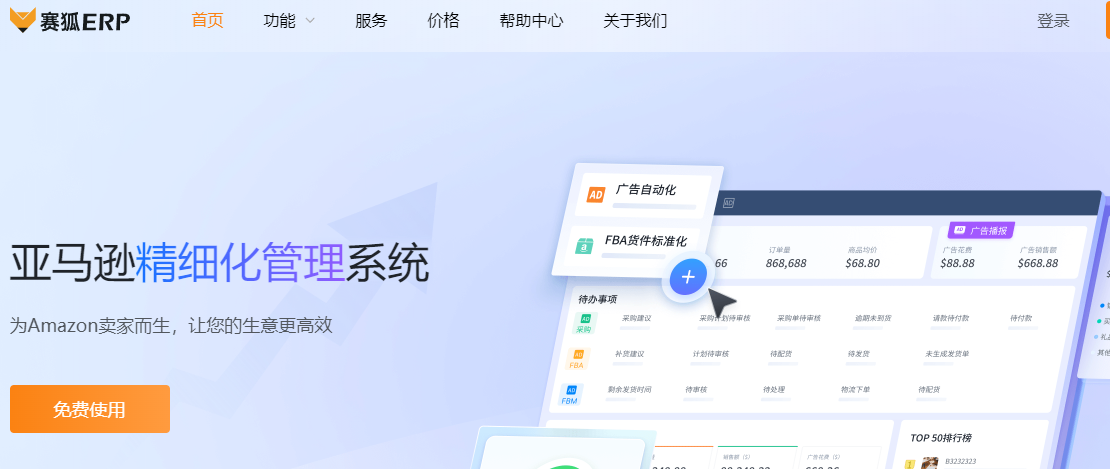 赛狐 ERP：专为亚马逊卖家打造的精细化运营管理系统